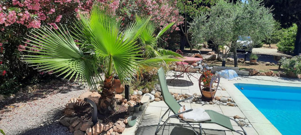 Bed and Breakfast Fenetre Sur Les Alpilles Сен-Мартен-де-Кро Екстер'єр фото